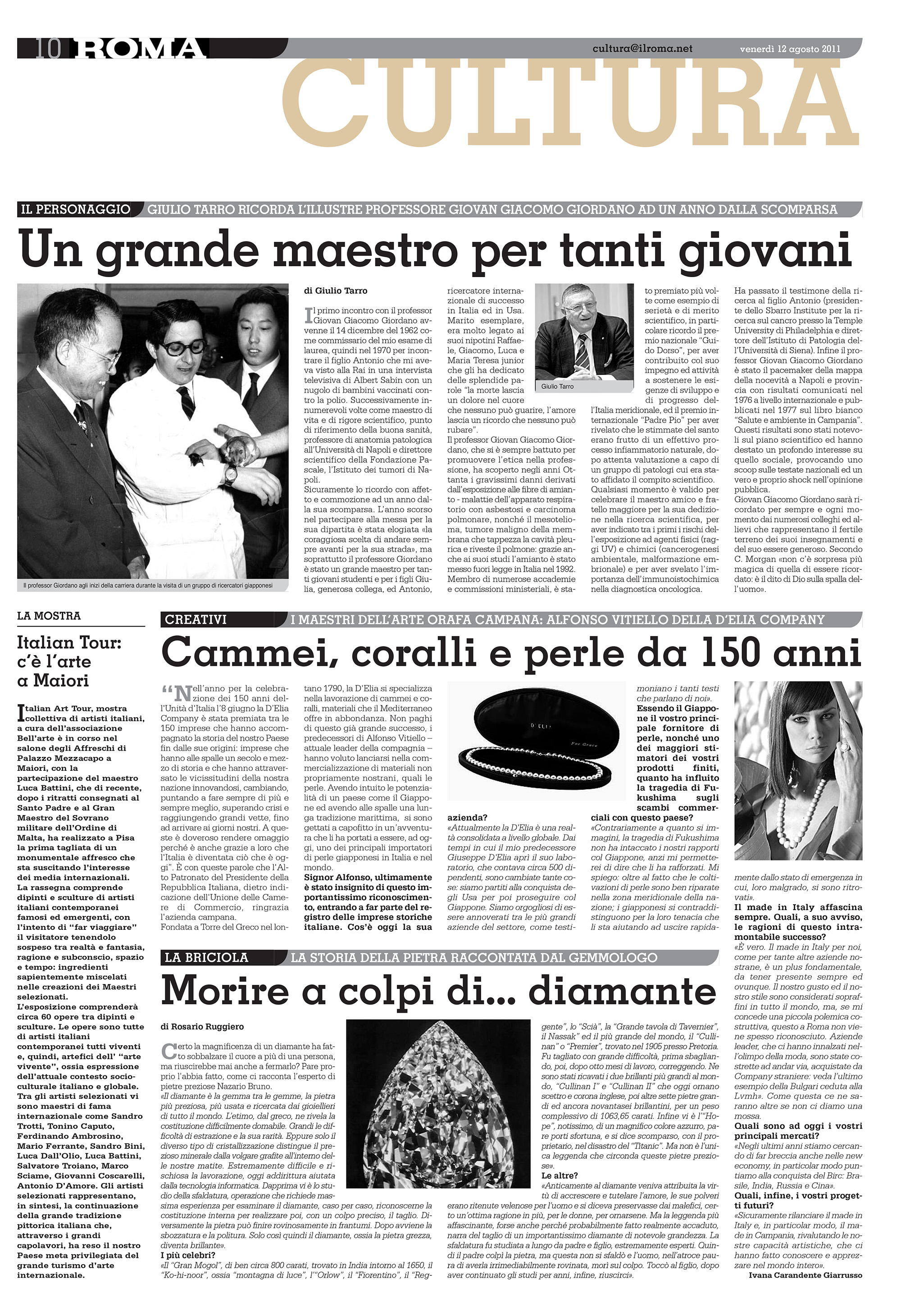 Roma Cultura Article
