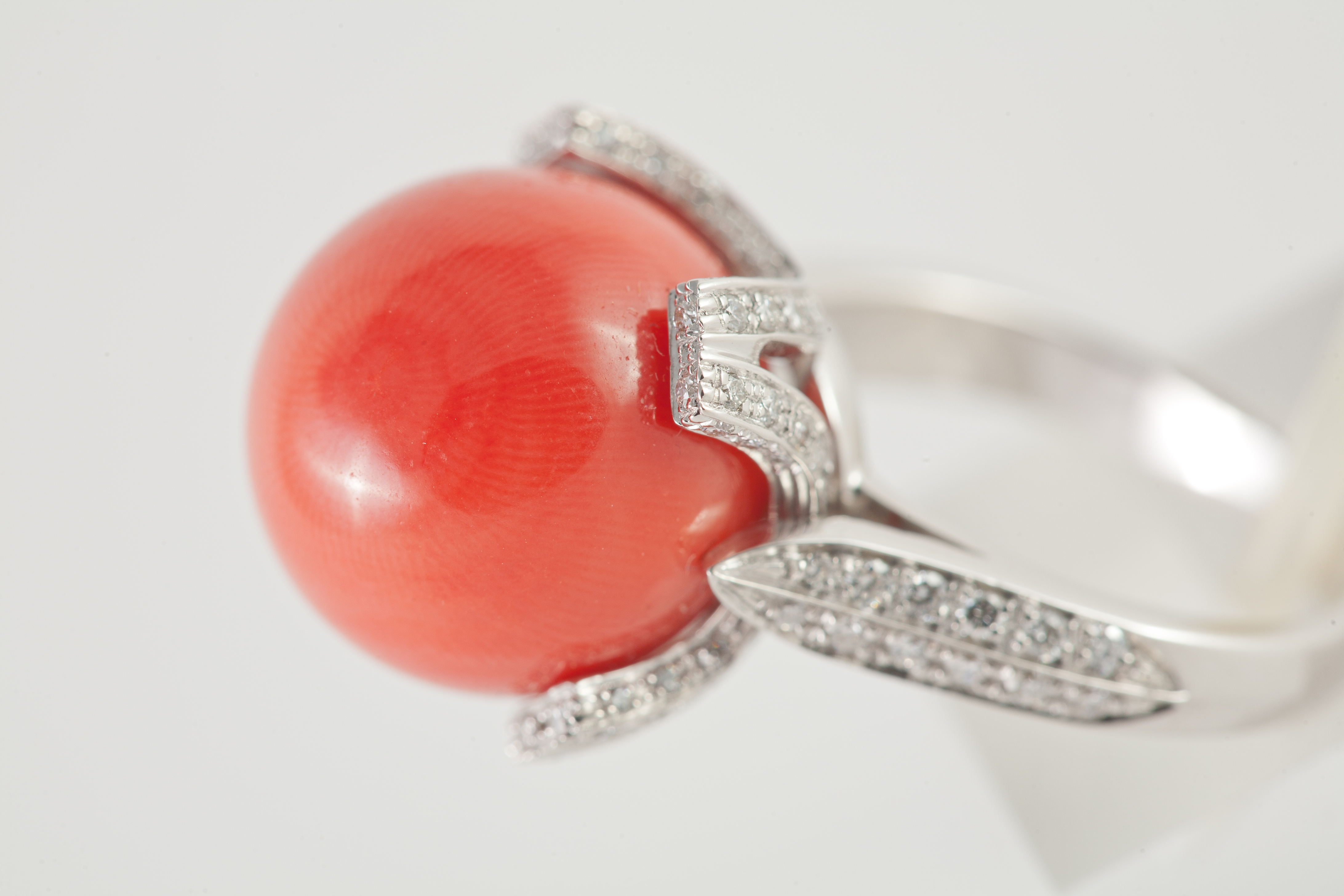 D'Elia Coral Ring